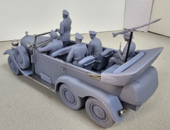 Mercedes Benz W-31 Type G4 Model Kit Scale 1/20-1/24