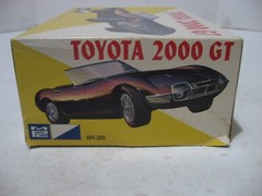 Empty Box Only – MPC Toyota 2000 GT Model Kit #404-200