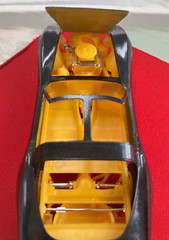 MPC Spoiler Vette Vintage 1979 1:25 Model Kit Corvette partially assembled