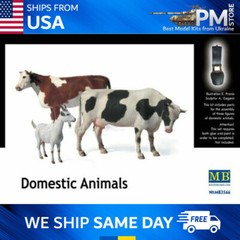 Master Box 3566 Domestic Animals Milk Cow Plastic Model Scale 1/35