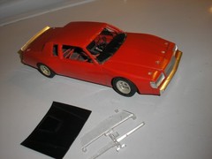 Vintage 1/24 NASCAR Buick Grand National Regal Red for Parts or Restore Free SH