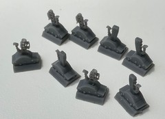 1/24 1/25 Gated Shifters No Prep Pro Mod Drag Racing 8 Pack Scale Diorama Parts