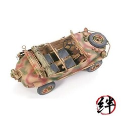 Tamiya 1/48 No. 06 German Army Pkw.K2s Schwimmwagen Type 166 Plastic Model Kit