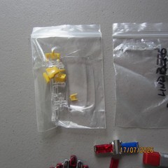 Revell/Lindberg 1/25 scale model car parts/ Light bars and police equipment