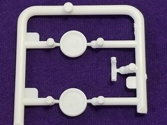 1968 Dodge Coronet DRIVESHAFT LOOP & WHEEL SPACERS from MPC 1:25 Model Kit 68