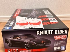 Aoshima KR-06 Knight Rider Knight 2000 K.I.T.T. Season One 1/24 Scale Model Kit