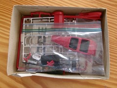 1977 Issue Revell: 1934 Duesenberg SJ 1/48 Scale Partially Assembled