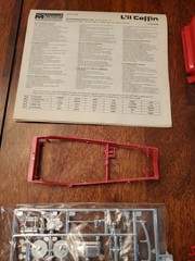 Monogram Li’l Coffin Show Rod Model Kit #2705 – 1985 – New Open Box Complete