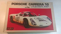 Nagano Fujimi 1/20 Scale Porsche Carrera 10 Race Car Sports Tamiya Rare Vintage