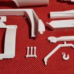 Bed 1979 GMC Wrecker 1:25 Scale Model Car Part Revell