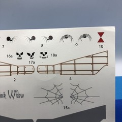 FOB Bantam Blast Black Widow Fuel Altered DECAL SHEET 1:25 SeRch LBR Model Parts