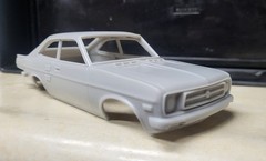 1/24 scale resin 3d printed Outlaw Datsun 1200 drag body model slot car