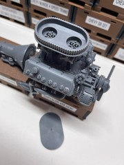 3D PRINTED 426 HEMI PRO STOCK ENGINE WITH 727 TORQUEFLITE TRANS *MADE IN USA* !