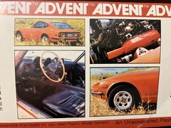 Vintage 1979 Advent Revell Datsun 240-Z 3101 Model Kit 1/25 Made In USA SEALED