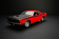 Plymouth Cuda Classic Race Car Custom Built Model 1970 1971 1972