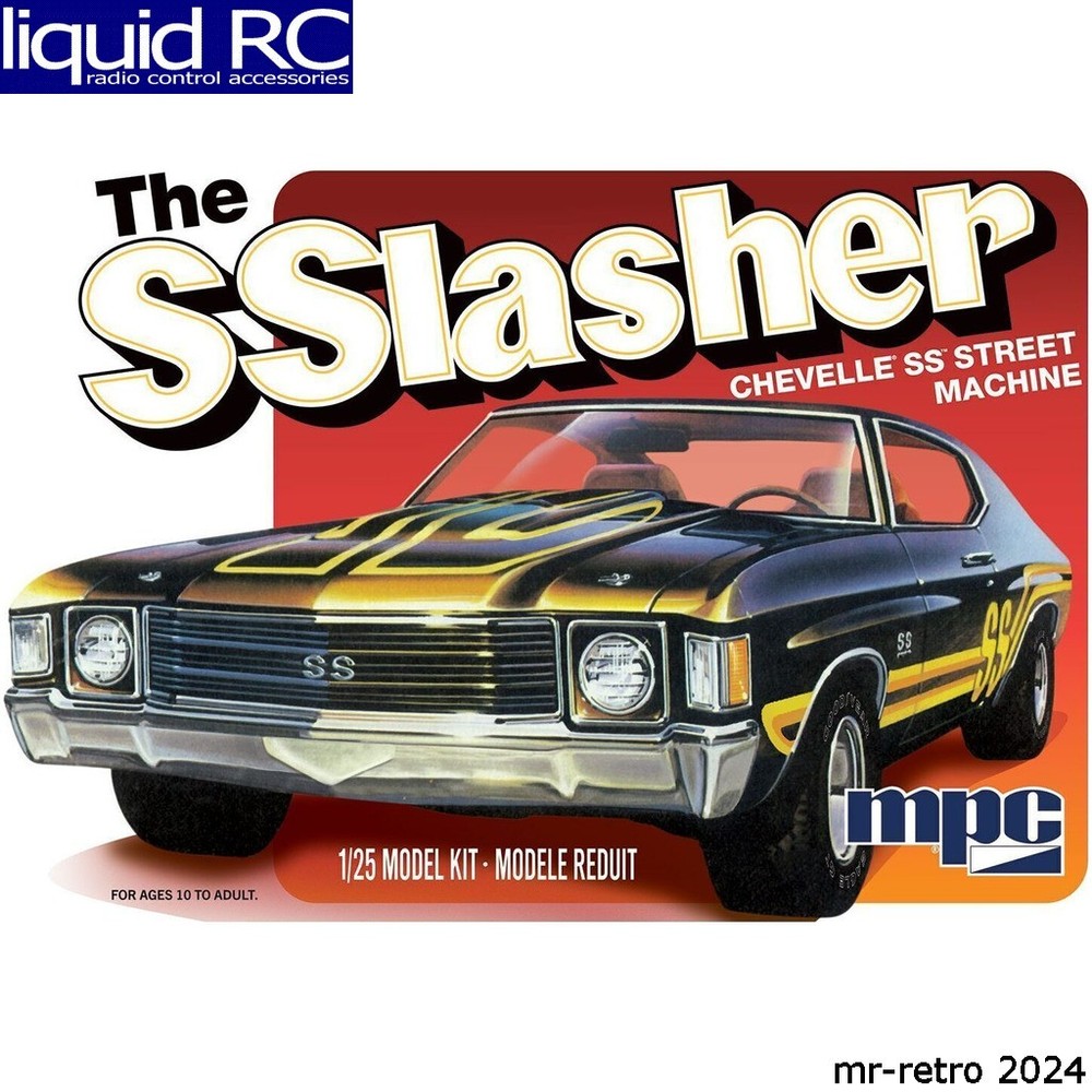 MPC 1014 1/25 1972 Chevelle SS 454 Plastic Model Kit