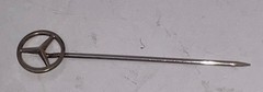 PRAMETA Kolner 1948 Mercedes Benz Promo Sterling Silver 2” Lapel Stick Pin ONLY