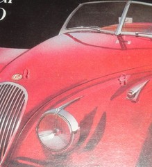 New Sealed NOS Jaguar XK120 Monogram 1:24 Scale Metal & Plastic Model Car Kit No