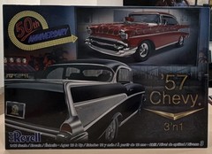 Revell ’57 Chevy Hardtop 3’n1 1:12 Plastic Unassembled Model Kit 85-2619
