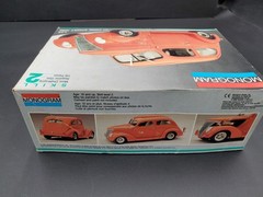 Monogram Fat Fendered 37 Ford Street Rod 1987 Partially Built Kit #2757