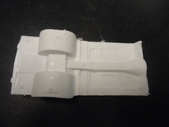 AMT 1/25 70 Chevy Monte Carlo Resin Cast Pro Street Floor Pan