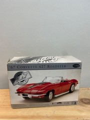 Testors Metal Body 67 Corvette Roadster Kit