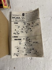 AMT Chevy Nova SS Pro Stocker 1/25 Model Kit Vintage