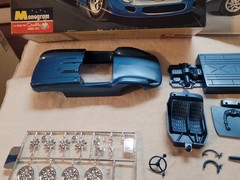 Monogram SCARAB CAN-AM RACER MODEL KIT FOR SLOT RACING Unbuilt 1/24