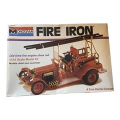 1997 Monogram Tom Daniel Fire Iron 1/24 Scale Model Kit #7530 Factory Sealed