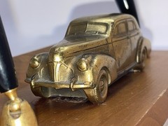 1940 Pontiac Torpedo Eight Sdn Promo 1/48 NATIONAL PRODUCTS Desk Pen Set Award