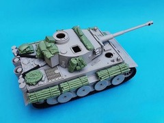 1/35 Scale Die-Cast Resin Model Assembled Kit Tiger Tank Accessories Set (No …