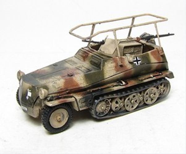 Sd.Kfz. 250/3 Half Track Command variant, Trident 90249G New 1/87 Plastic Kit