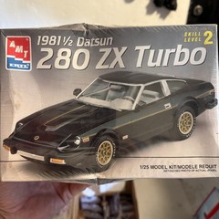 🏁Amt 1981 (1/2)🏁Datsun 280 ZX Turbo💨 Model Kit Factory Sealed