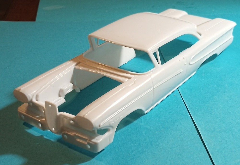 🔥58 EDSEL PACER – BODY – AMT 1087M – MODEL KIT PARTS LOT JUNKYARD SLOT CAR🔥
