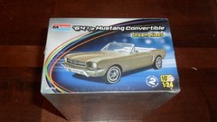 Monogram 1/24 1964 1/2 Ford Mustang Convertible Car Plastic Model Kit Sealed