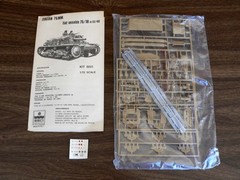 ESCI Ertl 1/72 Italian 75mm Fiat-Ansaldo 75/18 Tank New in Box #8031