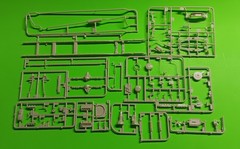 1970 Ford F350 Ramp Truck Moebius 1/25 390 Engine Frame Axle Rear End Suspension
