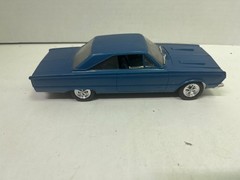 1/25-1/24 1967 PLYMOUTH GTX BLUE BUILT PARTS MODEL CAR KIT