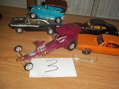 Model Car Junkyard/Parts Lot Salvage Built Plastic Models #3