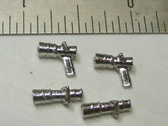 Fire Hose Nozzles 1/32nd Scale for Fire Models by Don Mills Models (4 ea.)