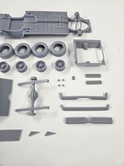 ABS-LIKE RESIN 3D PRINTED 1/25 1967 MERCURY COUGAR FULL KIT