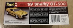 Revell 7161 1969 Mustang Shelby GT-500 BOX ONLY W/ Some parts Item#103-011