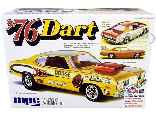 M16d retro Sealed MODEL KIT 1976 DODGE DART SPORT 3-IN-1 KIT 1/25 MPC MPC925