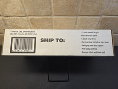 Galaxie Limited, 21 Foot Tag-Along Trailer, 1:24/1:25,Slightly Started, Complete