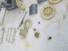 Vintage 1976 Gabriel 1909 Model T Touring metal model car kit no. 26442