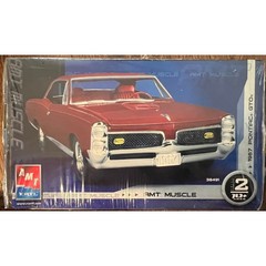 New Sealed 2006 RC2 Pontiac GTO 1967 AMT Muscle Ertl 1/25 Scale Red Model Kit