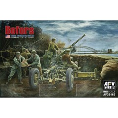AFV club #35163 1/35 40mm AUTOMATIC GUN M1(BOFORS 40mm AA)