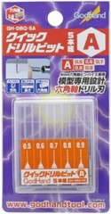 God Hand Quick drill bit 5-pack Tools GH-DBQ-5A from Japan