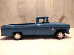 1963 Chevrolet Apache Pickup BLUE Dealership Promo No Original Box But REAL NICE