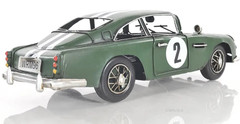 1963 Aston Martin DB5 James Bond’s Metal Toy Car Scale Model 13.5″ Auto Decor